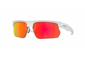 Oakley OO9400 940003 BISPHAERA Polished White Prizm Ruby sportszemüveg