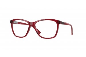 Oakley OX8155 815509 ALIAS Polished Translucent Brick Red Demo Lens szemüveg
