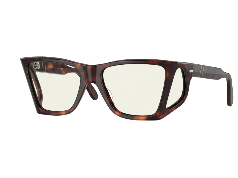 Persol PO0009 24/BL Havana fotokróm napszemüveg, kékfény-szűrő