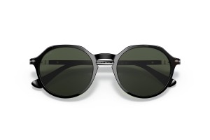 PERSOL PO3255S 95/31 fekete-zöld napszemüveg