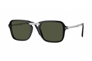 Persol PO3330S 95/31 – fekete keret, zöld lencse