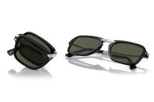 Persol PO3330S 95/31 – fekete keret, zöld lencse
