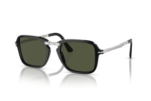 Persol PO3330S 95/31 – fekete keret, zöld lencse