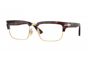 PERSOL PO3354S Havana - Clear to Sapphire lencse