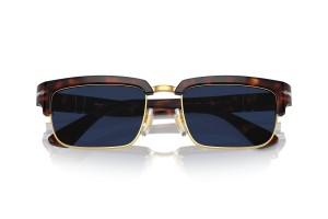 PERSOL PO3354S Havana - Clear to Sapphire lencse