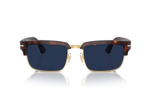 PERSOL PO3354S Havana - Clear to Sapphire lencse