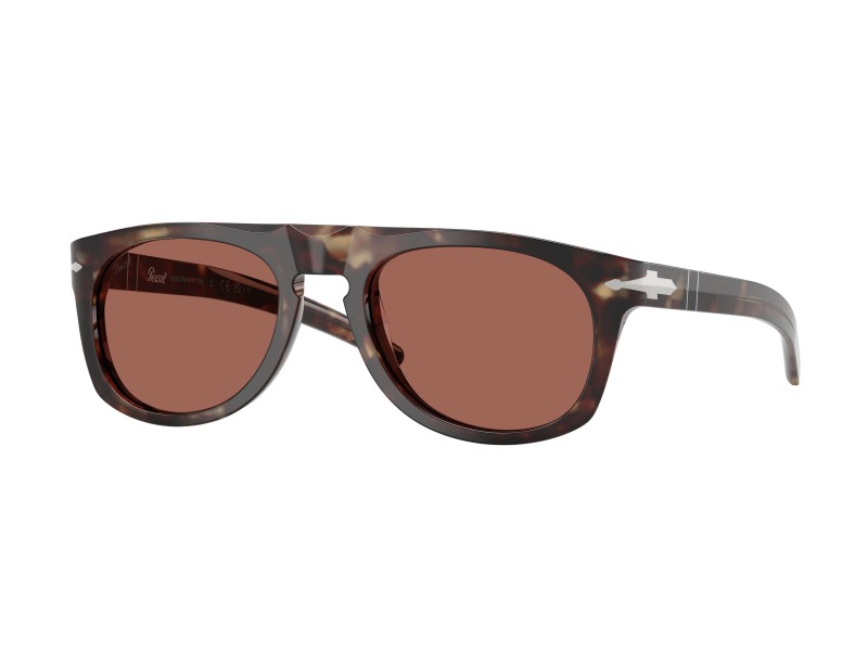 PERSOL PO3401S 1246H2 Light Havana terrakotta napszemüveg