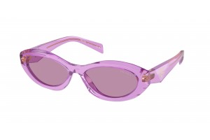 PRADA PR26ZS Transparent Amethyst napszemüveg