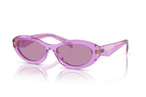 PRADA PR26ZS Transparent Amethyst napszemüveg