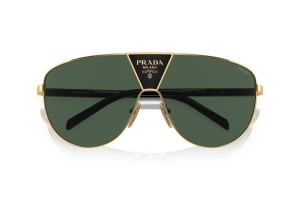 PRADA PR 69ZS 5AK05V arany keret zöld lencse
