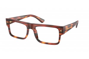 PRADA PR A01V 13O1O1 Havana Red Demo Lens szemüveg