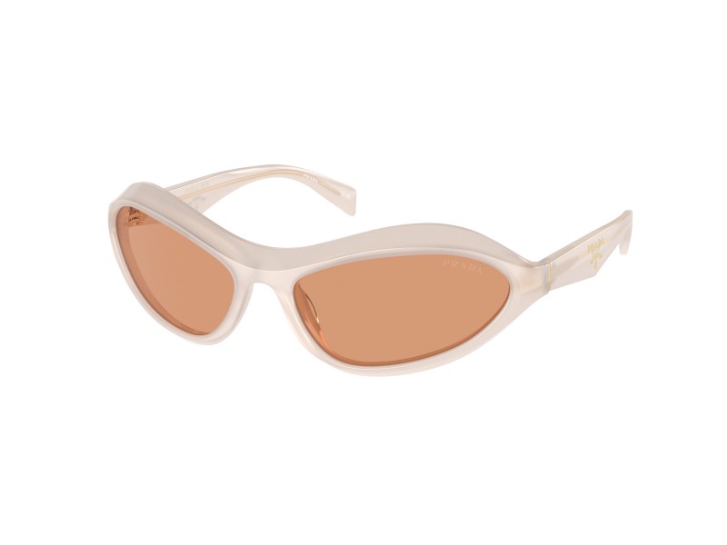 PRADA PR A20S 12V07V Opal Milk Orange napszemüveg