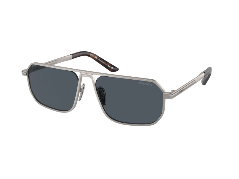 PRADA PR A53S matt gunmetal napszemüveg - sötétszürke