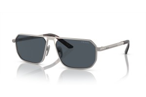 PRADA PR A53S matt gunmetal napszemüveg - sötétszürke
