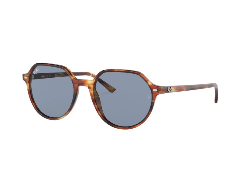 Ray-Ban Thalia RB2195 954/62 Striped Havana Blue