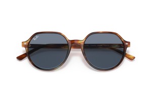 Ray-Ban Thalia RB2195 954/62 Striped Havana Blue