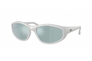 RAY-BAN RB2228 690330 Silver Light Green Mirror Silver napszemüveg