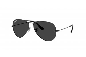 RAY-BAN RB3025 928648 AVIATOR Black Polarized Black napszemüveg