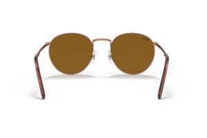 Ray-Ban RB3637 NEW ROUND - rose gold/barna napszemüveg