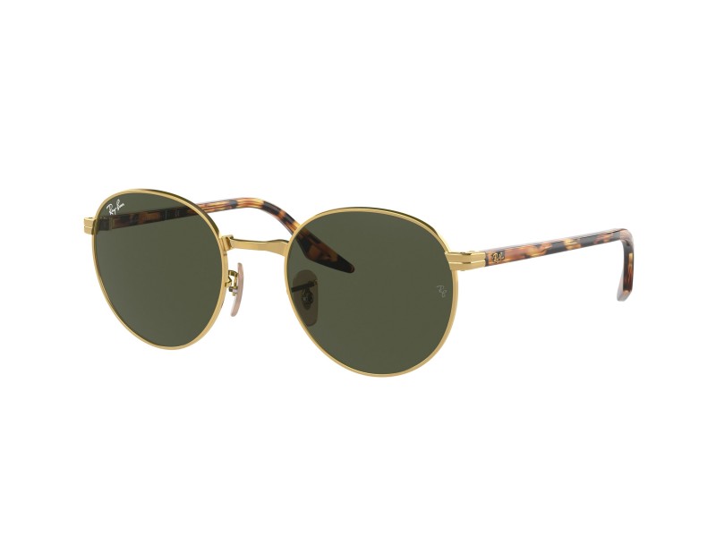 RAY-BAN RB3691 Arista — arany keret, zöld lencse