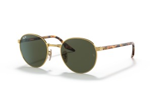 RAY-BAN RB3691 Arista — arany keret, zöld lencse