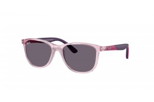 Ray-Ban RJ9077S 72311A Transparent Pink Violet gyermek napszemüveg