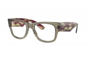 Ray-Ban RX0840V 8297 Mega Wayfarer - áttetsző zöld