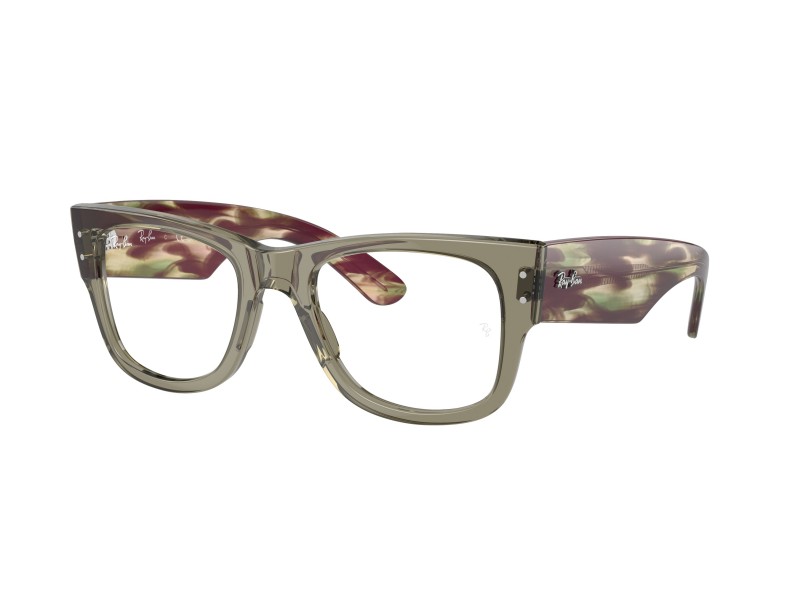 Ray-Ban RX0840V 8297 Mega Wayfarer - áttetsző zöld