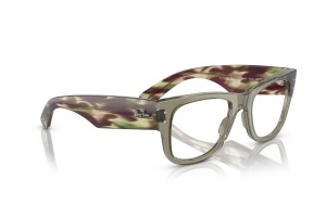 Ray-Ban RX0840V 8297 Mega Wayfarer - áttetsző zöld