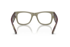 Ray-Ban RX0840V 8297 Mega Wayfarer - áttetsző zöld