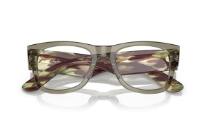Ray-Ban RX0840V 8297 Mega Wayfarer - áttetsző zöld