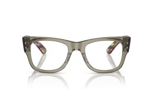 Ray-Ban RX0840V 8297 Mega Wayfarer - áttetsző zöld