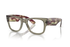 Ray-Ban RX0840V 8297 Mega Wayfarer - áttetsző zöld