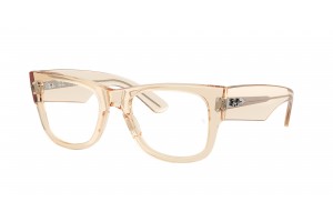 Ray-Ban RX0840V 8539 MEGA WAYFARER Transparent Nude Demo Bio szemüveg