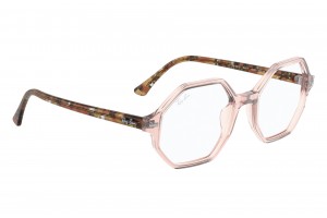Ray-Ban RX5472 BRITT átlátszó barna szemüveg (demo lencse)