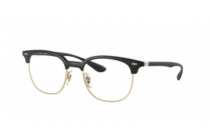 Ray-Ban RX7186 8151 fekete DEMO lencse
