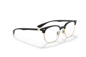 Ray-Ban RX7186 8151 fekete DEMO lencse