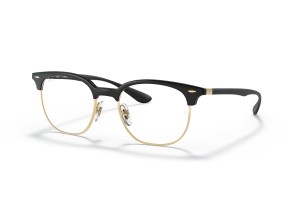 Ray-Ban RX7186 8151 fekete DEMO lencse