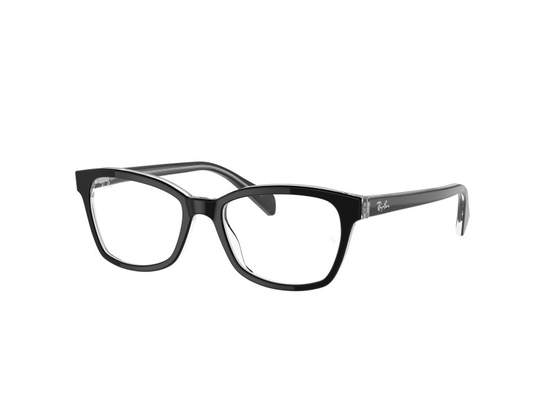 Ray-Ban RY1591 gyermek szemüveg fekete/átlátszó