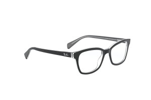 Ray-Ban RY1591 gyermek szemüveg fekete/átlátszó