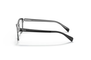 Ray-Ban RY1591 gyermek szemüveg fekete/átlátszó