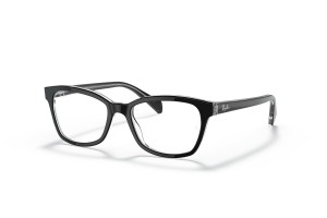 Ray-Ban RY1591 gyermek szemüveg fekete/átlátszó