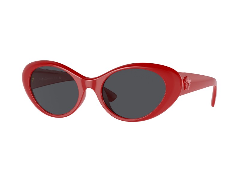VERSACE VE4455U 534487 piros-sötétszürke napszemüveg
