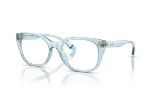 Armani Exchange AX3099U Shiny Transparent Azure szemüveg