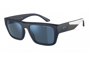 Armani Exchange AX4124SU 818155 matt kék tükrös napszemüveg