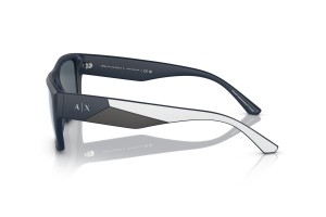 Armani Exchange AX4124SU 818155 matt kék tükrös napszemüveg