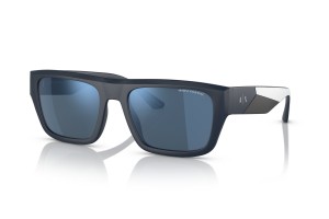 Armani Exchange AX4124SU 818155 matt kék tükrös napszemüveg