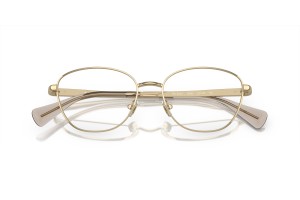 RALPH RA6057 9462 fényes pale arany szemüveg - demo lencse
