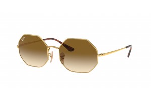 RAY-BAN RB1972 Octagon Arista Gold, világos barna lencse