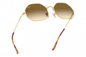RAY-BAN RB1972 Octagon Arista Gold, világos barna lencse